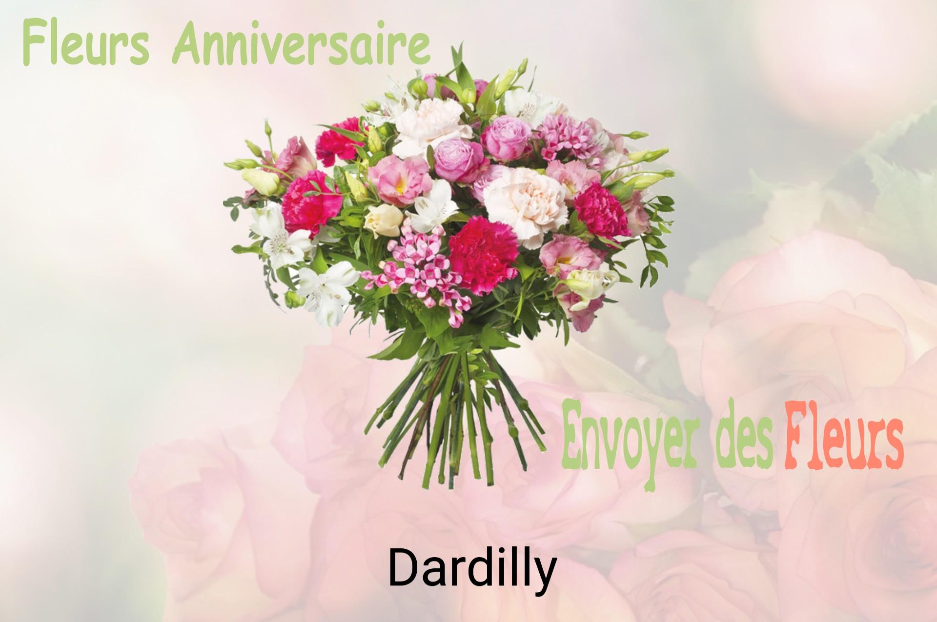 Bouquet de fleurs d’anniversaire livré à Dardilly